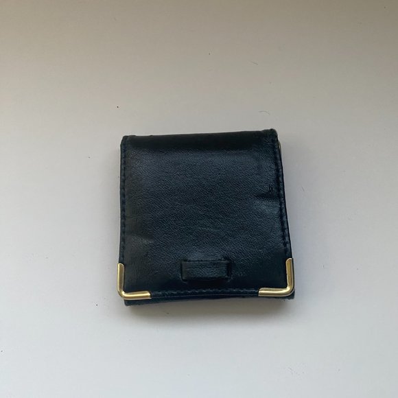 Raymax Black Foldable Leather Covered Pocket Digital Clock - Picture 4 of 8